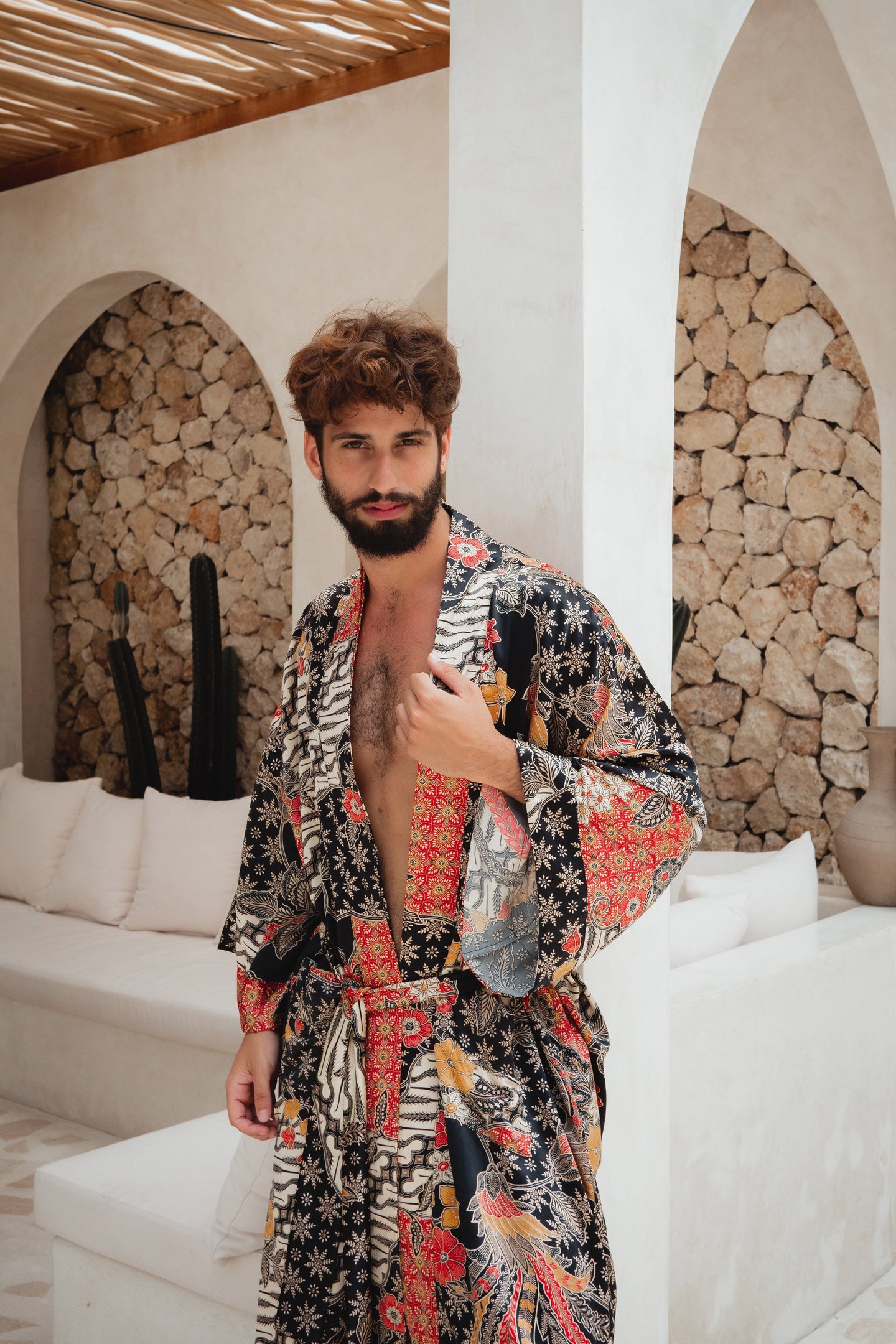 mens silk robes