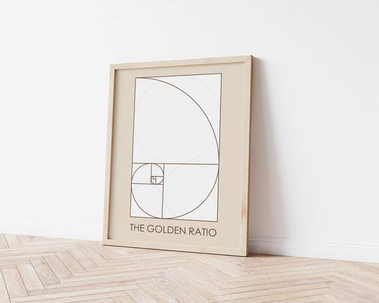 Printable Wall Art 'Pastel Golden Ratio'
