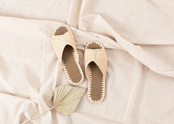 Raffia Sandals Moroccan