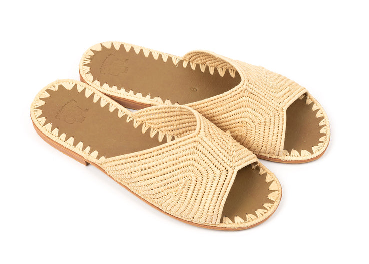 Raffia Sandals Moroccan