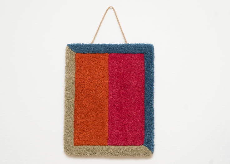 Bold & Bright Tufted Wall Hanging
