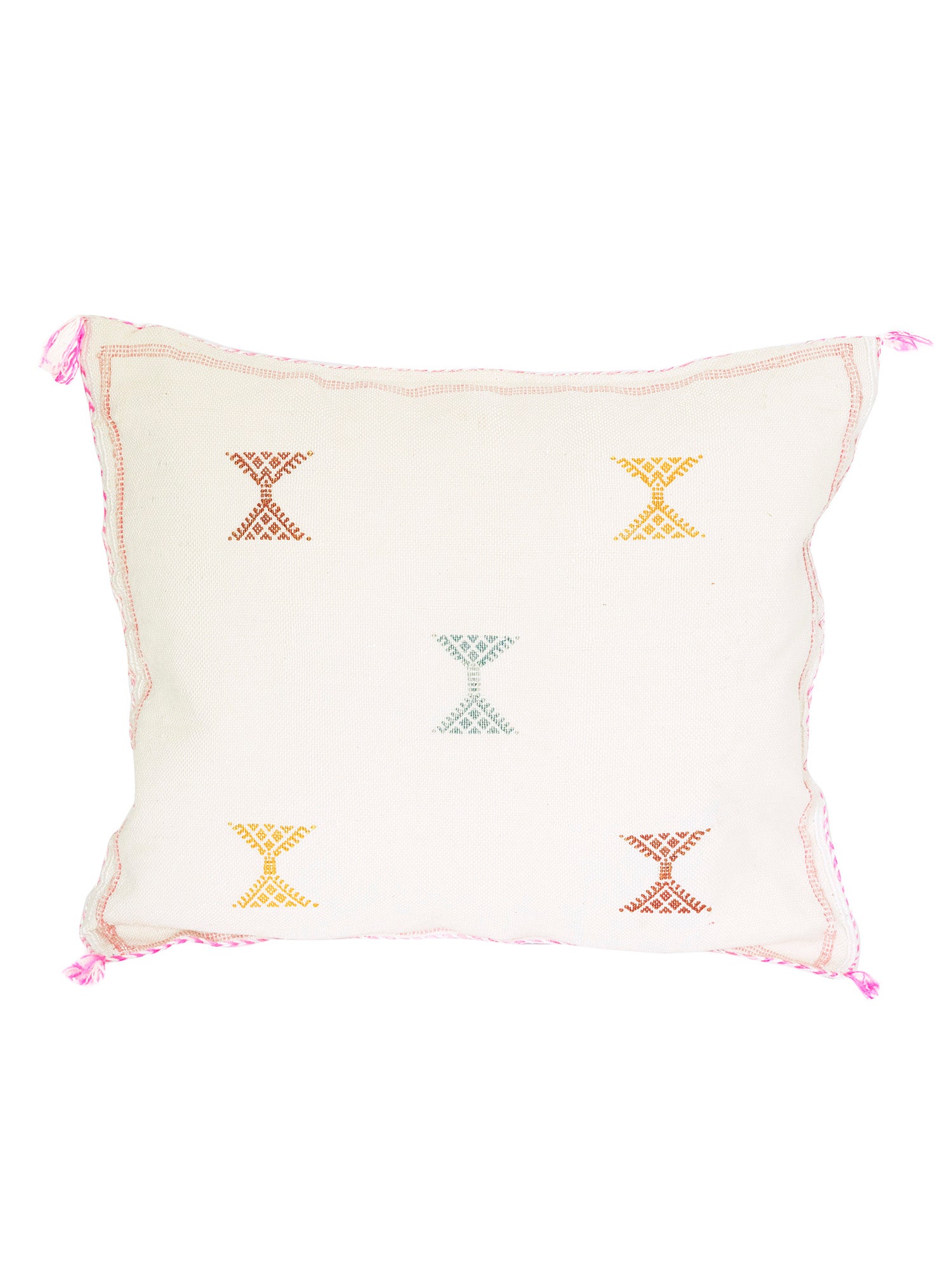 Moroccan Cactus Silk Pillow